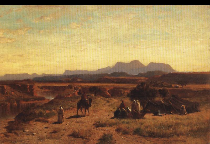 Samuel Colman Desert Encampment